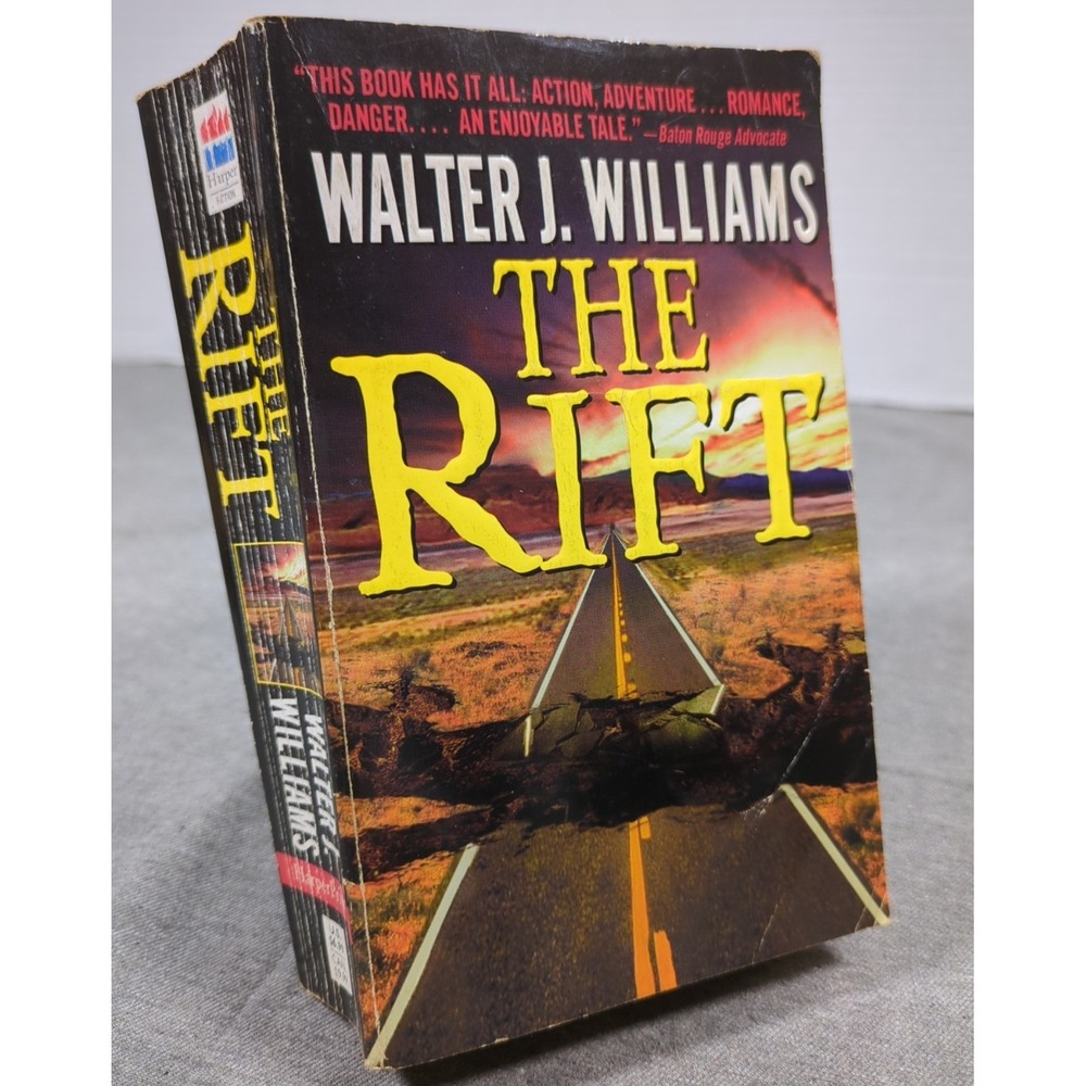 The Rift Walter J. Williams VTG 1999 1st Printing Harper Prisim‎ Mass Market PB